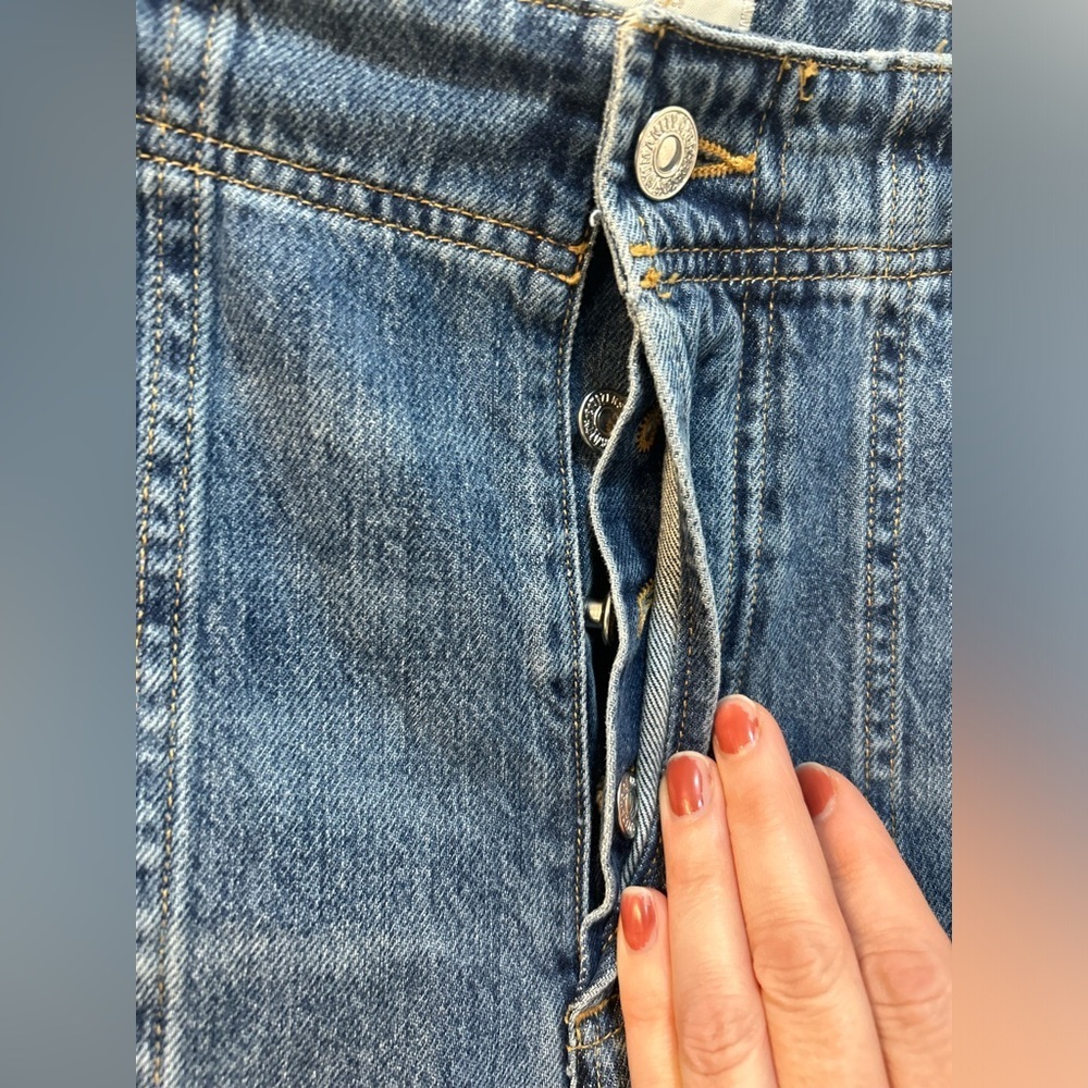 NWT Citizens Of Humanity Agni Utility Jeans Women Jogger Sz 27 Button Fly Barrel - Picture 4 of 15